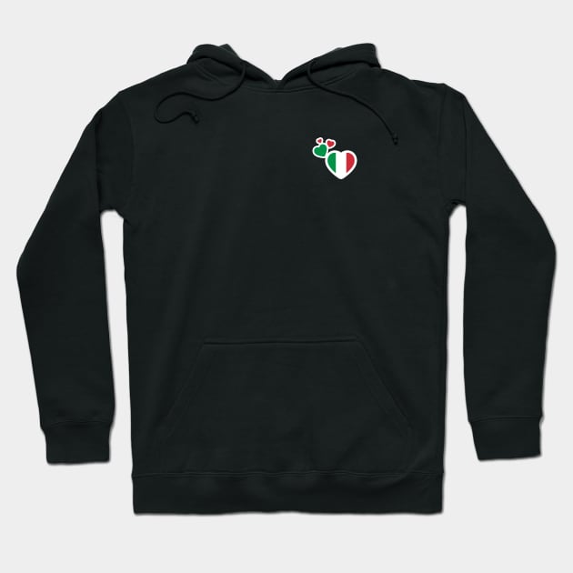 I Love Italy! Hoodie by ShirtAtlas